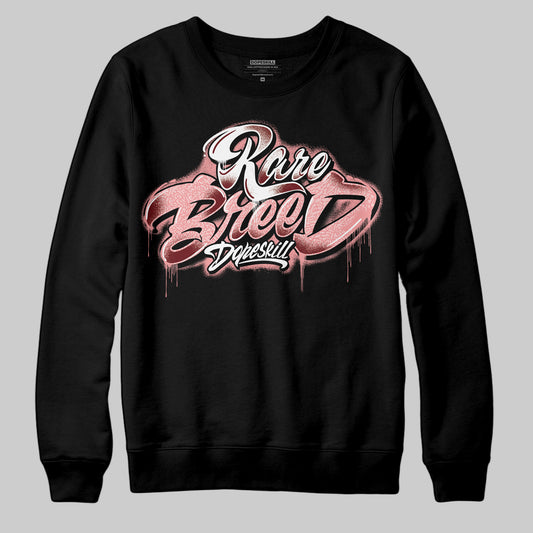 Jordan 3 Retro Valentine's Day Treat Yourself (2025) DopeSkill Sweatshirt Rare Breed Type Graphic Streetwear - Black