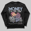 Jordan 3 GS “Cobalt Bliss” DopeSkill Long Sleeve T-Shirt MOMM Graphic Streetwear - Black