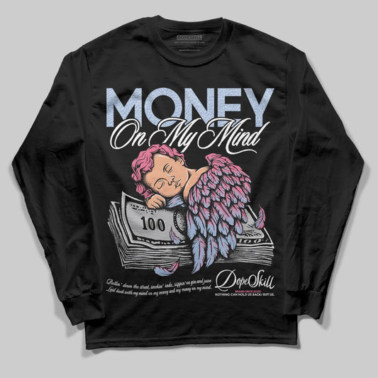 Jordan 3 GS “Cobalt Bliss” DopeSkill Long Sleeve T-Shirt MOMM Graphic Streetwear - Black