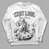 Jordan 3 “Off Noir” DopeSkill Long Sleeve T-Shirt Cant Lose Graphic Streetwear - White