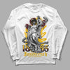 Dunk Yellow Bordeaux DopeSkill Long Sleeve T-Shirt Juneteenth Graphic Streetwear - White