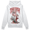 Jordan 13 “Dune Red” DopeSkill Hoodie Sweatshirt Stay High Graphic Streetwear - White