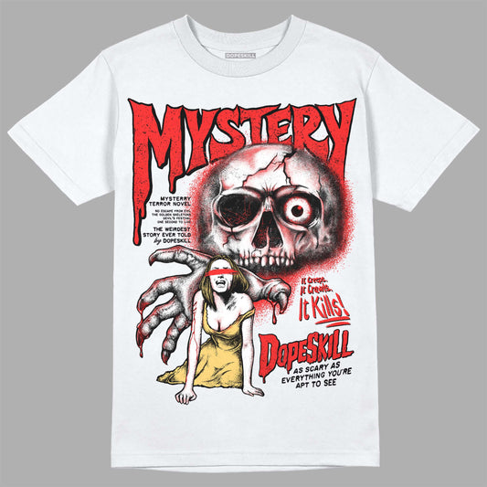 Jordan 5 "Dunk On Mars" DopeSkill T-Shirt Mystery Ghostly Grasp Graphic Streetwear - White