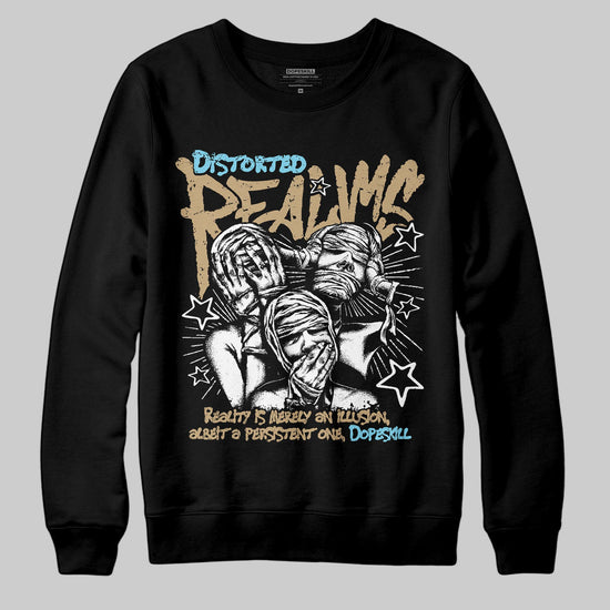 Jordan 11 City Pack “H-Town” DopeSkill Sweatshirt Distorted Realms Graphic Streetwear - Black