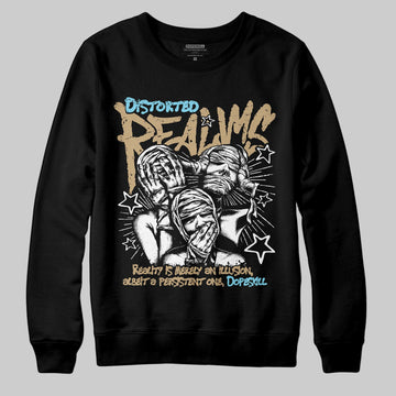 Jordan 11 City Pack “H-Town” DopeSkill Sweatshirt Distorted Realms Graphic Streetwear - Black