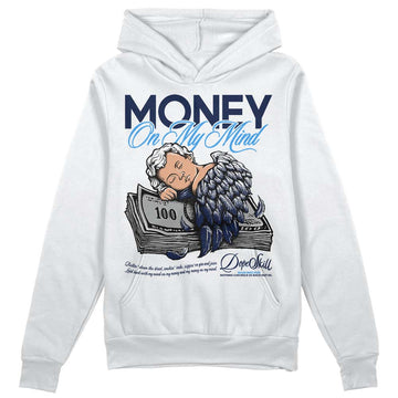 Jordan Spiz’ike Low “White/Obsidian” DopeSkill Hoodie Sweatshirt MOMM Graphic Streetwear - White