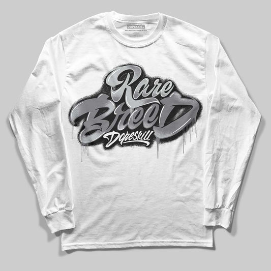 Jordan 4 “Fear” DopeSkill Long Sleeve T-Shirt Rare Breed Type Graphic Streetwear - White