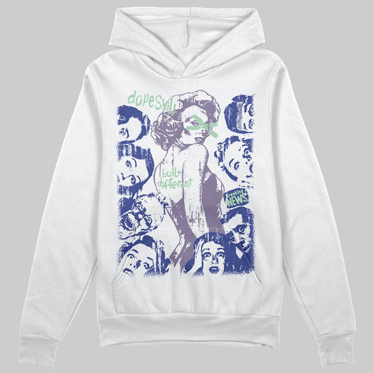 Jordan 1 Retro Low OG Zion Williamson Voodoo Alternate DopeSkill Hoodie Sweatshirt Built Different Graphic Streetwear - White