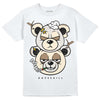 Jordan 5 SE “Sail” DopeSkill T-Shirt New Double Bear Graphic Streetwear - White