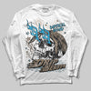 Jordan 3 GS “We Outside” DopeSkill Long Sleeve T-Shirt Drip Season Graphic Streetwear - White 