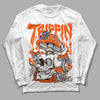 MSCHF Super Normal 2 Orange Milk DopeSkill Long Sleeve T-Shirt Trippin Graphic Streetwear - White