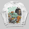 SB Dunk Low Rodeo Tourmaline DopeSkill Long Sleeve T-Shirt Stressless Graphic Streetwear - White