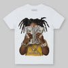 Yellow Sneakers DopeSkill Toddler Kids T-shirt Rich Youth Graphic Streetwear  - White 