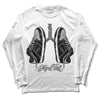 Jordan 1 Low OG “Shadow” DopeSkill Long Sleeve T-Shirt Breathe Graphic Streetwear - White