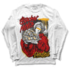 Jordan 7 Citrus DopeSkill Long Sleeve T-Shirt Stackin Mines Graphic Streetwear - White