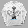 Dunk Low ‘Pure Platinum’ DopeSkill Long Sleeve T-Shirt Queen Chess Graphic Streetwear - White