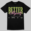 Chase B x Travis Scott x Jordan Jumpman Jack DopeSkill T-Shirt Better Myself Graphic Streetwear - Black