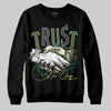 Foamposite Pro 'Pine Green' DopeSkill Sweatshirt Trust No One Graphic Streetwear - black