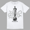 Jordan 3 “Off Noir” DopeSkill T-Shirt King Chess Graphic Streetwear - White