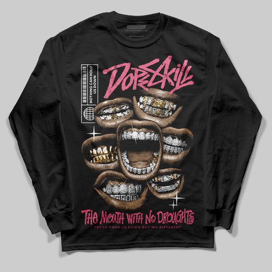 Diesel Pink S - Serendipity Pro-X1 Trainers DopeSkill Long Sleeve T-Shirt The Mouth With No Droughts Graphic Streetwear - Black