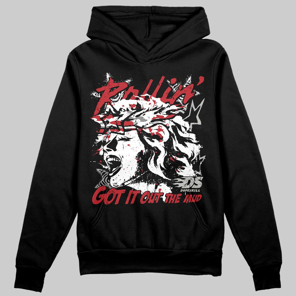 Jordan 8 Retro Bugs Bunny (2025) DopeSkill Hoodie Sweatshirt Got It Out The Mud Graphic Streetwear - black