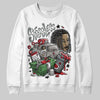 Jordan 9 Cool Grey DopeSkill Sweatshirt Stressless Graphic Streetwear - White