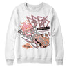 Jordan 11 Low “Legend Pink” DopeSkill Sweatshirt Break Through Graphic Streetwear - White