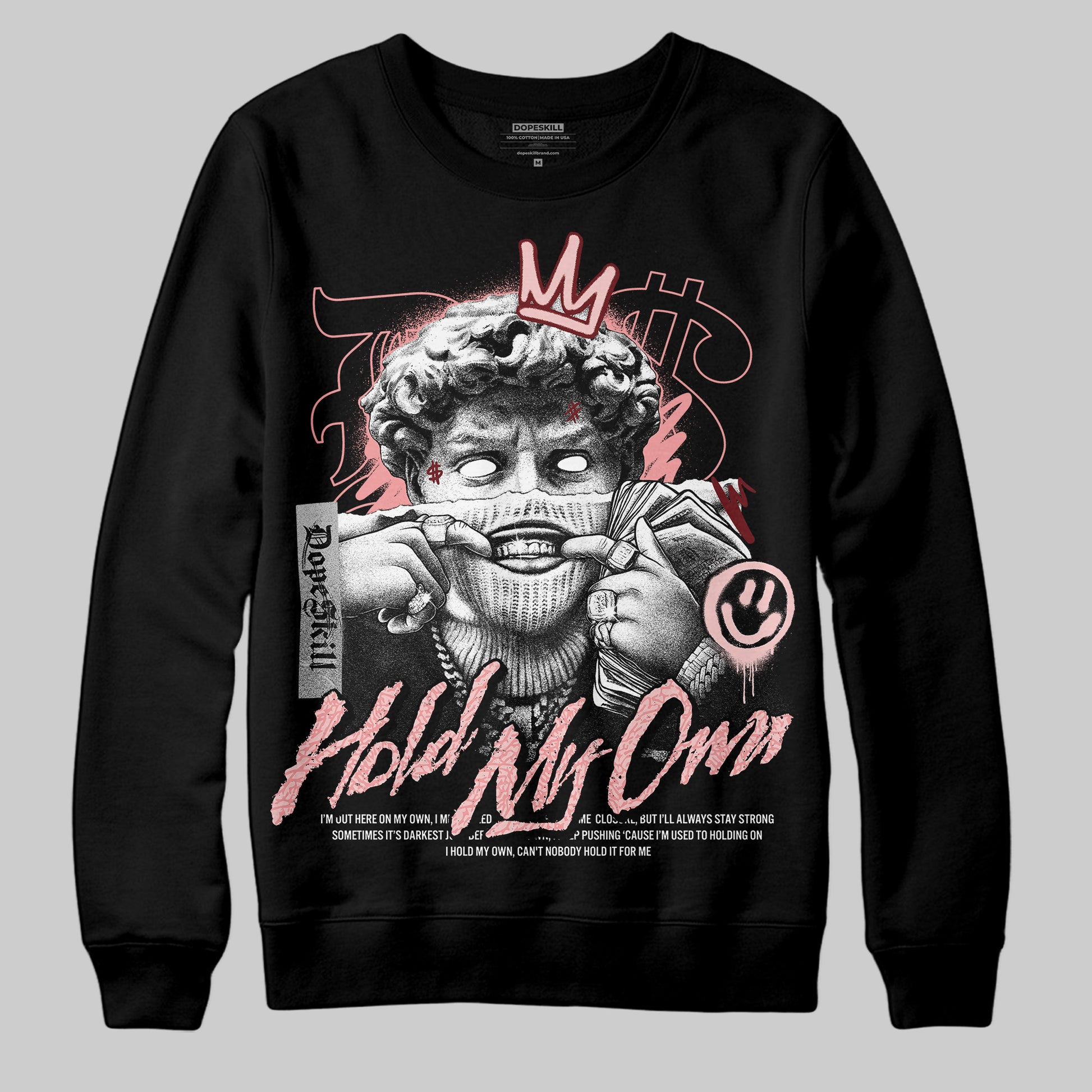 Jordan 3 Retro Valentine's Day Treat Yourself (2025) DopeSkill Sweatshirt In My Way Graphic Streetwear - Black