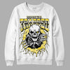 Yellow Snakeskin 11s DopeSkill Sweatshirt Trapped Halloween Graphic