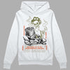 Olive Sneakers DopeSkill Hoodie Sweatshirt Show Me The Money Graphic Streetwear - White