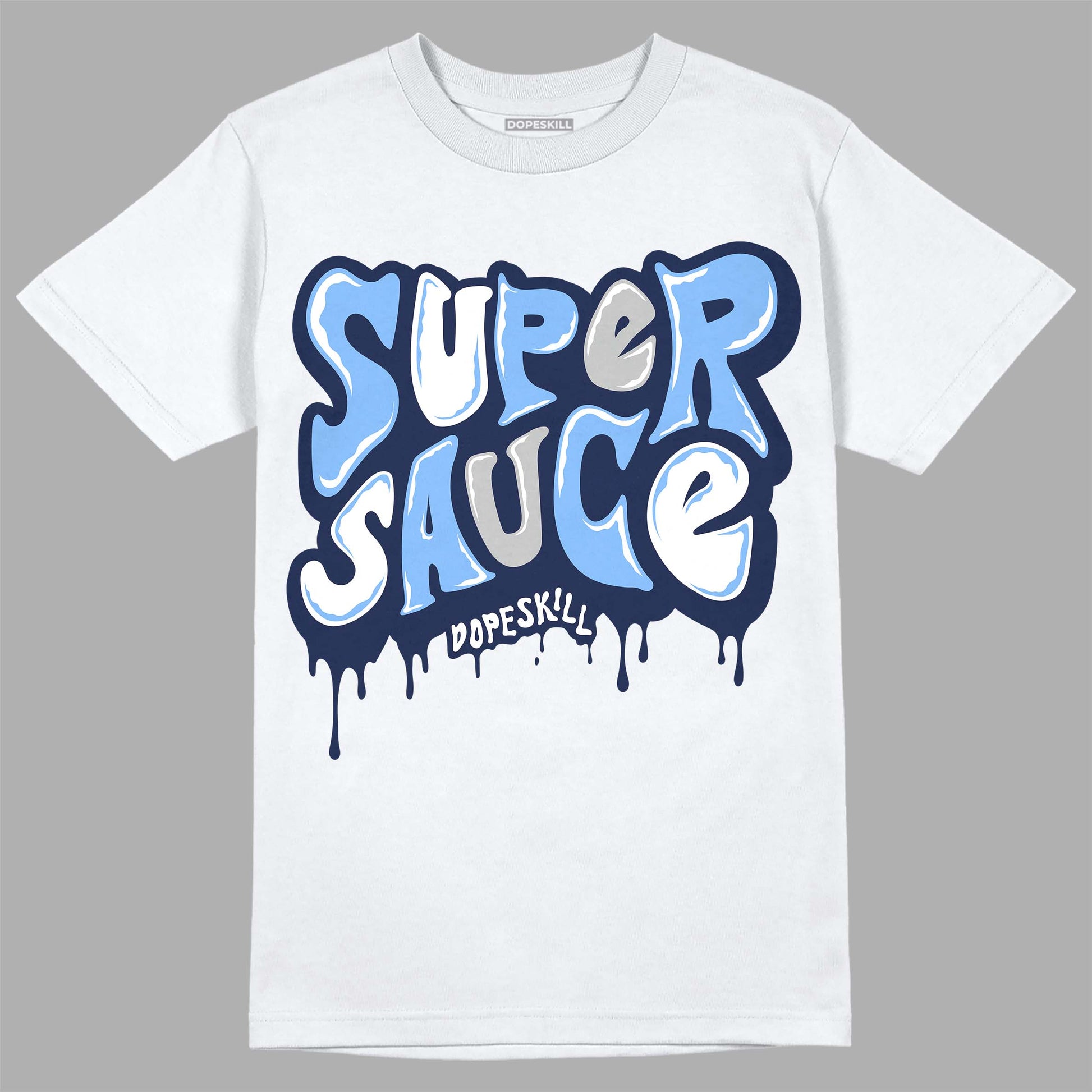 Jordan 5 Midnight Navy DopeSkill T-Shirt Super Sauce Graphic Streetwear