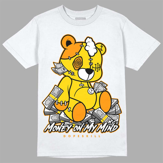 Jordan 6 “Yellow Ochre” DopeSkill T-Shirt MOMM Bear Graphic Streetwear - White