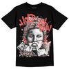 Jordan 1 High OG WMNS Washed Pink DopeSkill T-Shirt Hold My Own Graphic Streetwear - Black