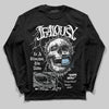 Jordan 5 Retro Wolf Grey (2026) DopeSkill Long Sleeve T-Shirt Jealousy Graphic Streetwear - Black