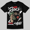 Black and White Sneakers DopeSkill T-Shirt Rolling in Money Graphic Streetwear - Black