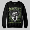Foamposite Pro 'Pine Green' DopeSkill Sweatshirt Root of Evil Graphic Streetwear - black