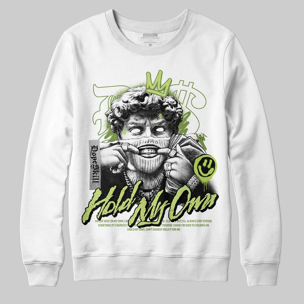 Dunk Low Pro SB 'Fruity Pack - Green Apple' DopeSkill Sweatshirt New Hold My Own Graphic Streetwear - White