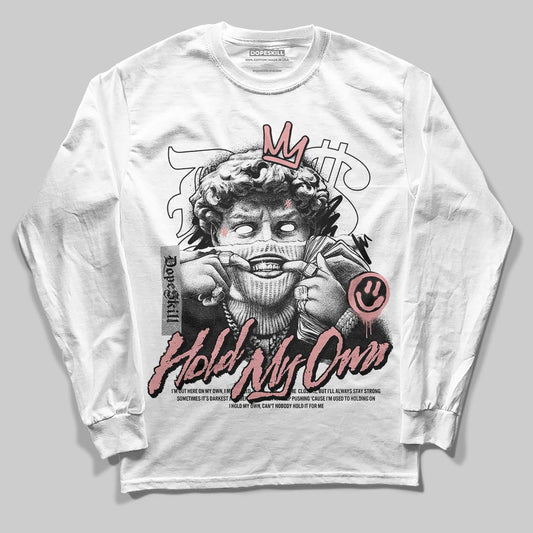 Harris Tweed x Wmns Dunk Low 'Black Phantom' DopeSkill Long Sleeve T-Shirt In My Way Graphic Streetwear - White 