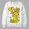 Jordan 4 Retro “Vivid Sulfur” DopeSkill Sweatshirt Love Sick Graphic Streetwear - White 