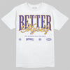 Kobe 8 Protro "Lakers Home" DopeSkill T-Shirt Better Myself Graphic Streetwear - White 