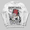 Jordan 4 OG “White Cement” DopeSkill Long Sleeve T-Shirt Stay It Busy Graphic Streetwear - White