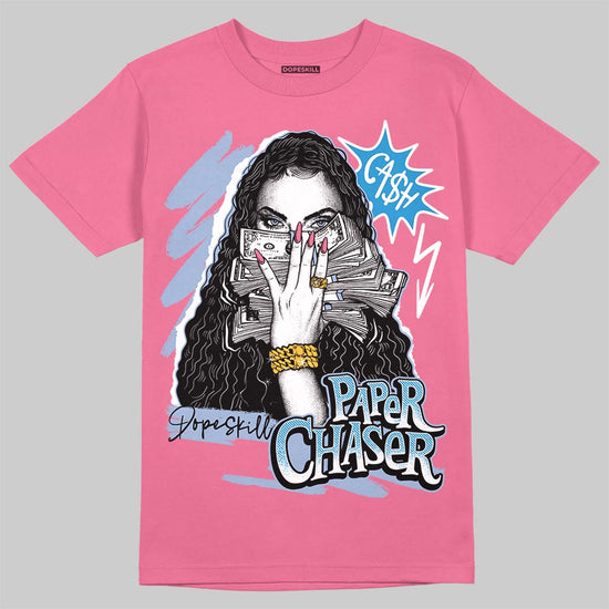 Jordan 3 GS “Cobalt Bliss” DopeSkill T-Shirt NPC Graphic Streetwear - Safety Pink