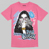 Jordan 3 GS “Cobalt Bliss” DopeSkill T-Shirt NPC Graphic Streetwear - Safety Pink