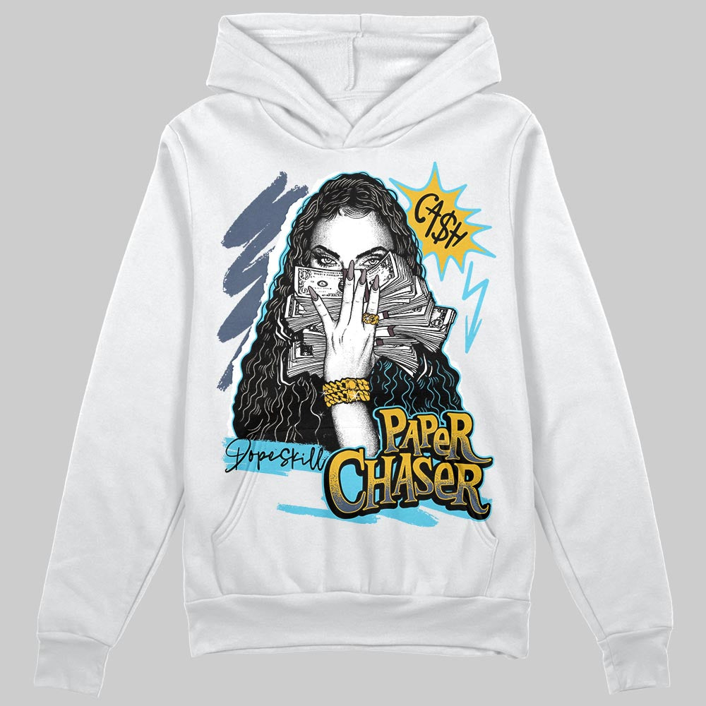 Jordan 11 Retro Gamma Blue (2025) DopeSkill Hoodie Sweatshirt NPC Graphic Streetwear - White 