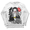 Jordan 1 Low OG “Shadow” DopeSkill Long Sleeve T-Shirt NPC Graphic Streetwear - White