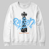 Dunk Low Futura University Blue DopeSkill Sweatshirt Queen Chess Graphic Streetwear - White 