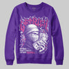 PURPLE Collection DopeSkill Sweatshirt New Get Rich Graphic