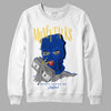 Jordan 14 “Laney” DopeSkill Sweatshirt Money Talks Graphic Streetwear - White