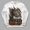 Jordan 3 Retro Palomino DopeSkill Long Sleeve T-Shirt Black King Graphic Streetwear - White