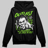 Neon Green Sneakers DopeSkill Hoodie Outlast Graphic Streetwear - black